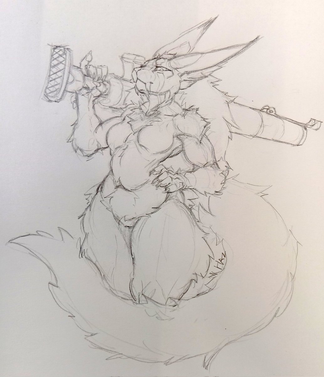 Been a while since I drew my big gal