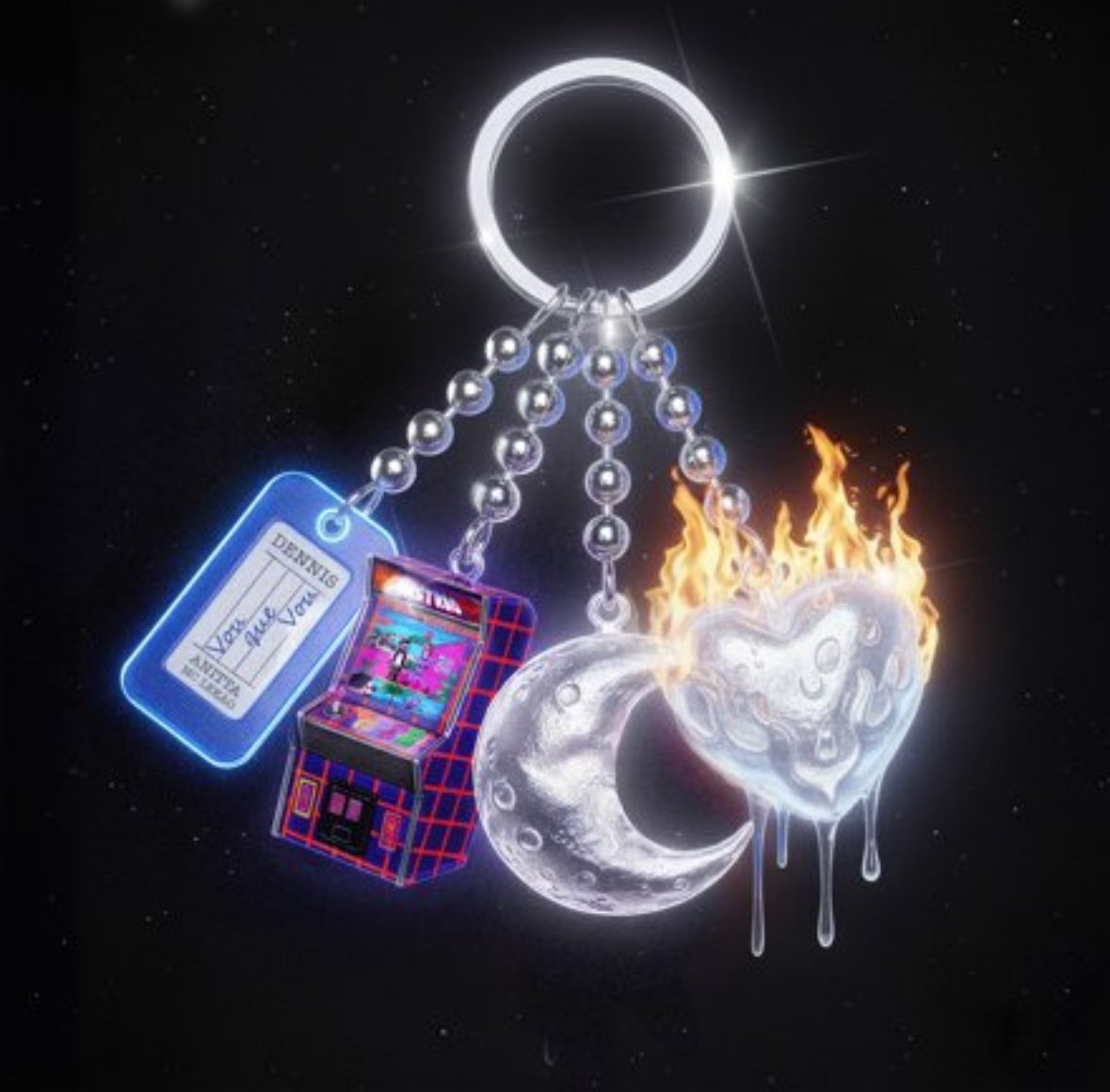 🚨 Confira a capa de “Vou Que Vou” música de DENNIS e Anitta. 

— O lançamento está previsto para HOJE às 22h.