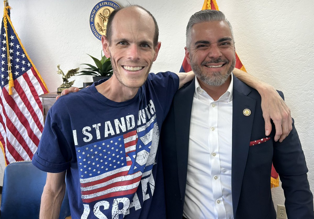 TheAdam027's tweet image. As my health continues to decline, I want to begin sharing my gratitude to people who have meant so much to me. 

I can speak from my heart that @JuanCiscomani is the best thing to happen for the Jewish community in AZ06 and Israel. 

When I started the Jewish Advisory Council to…