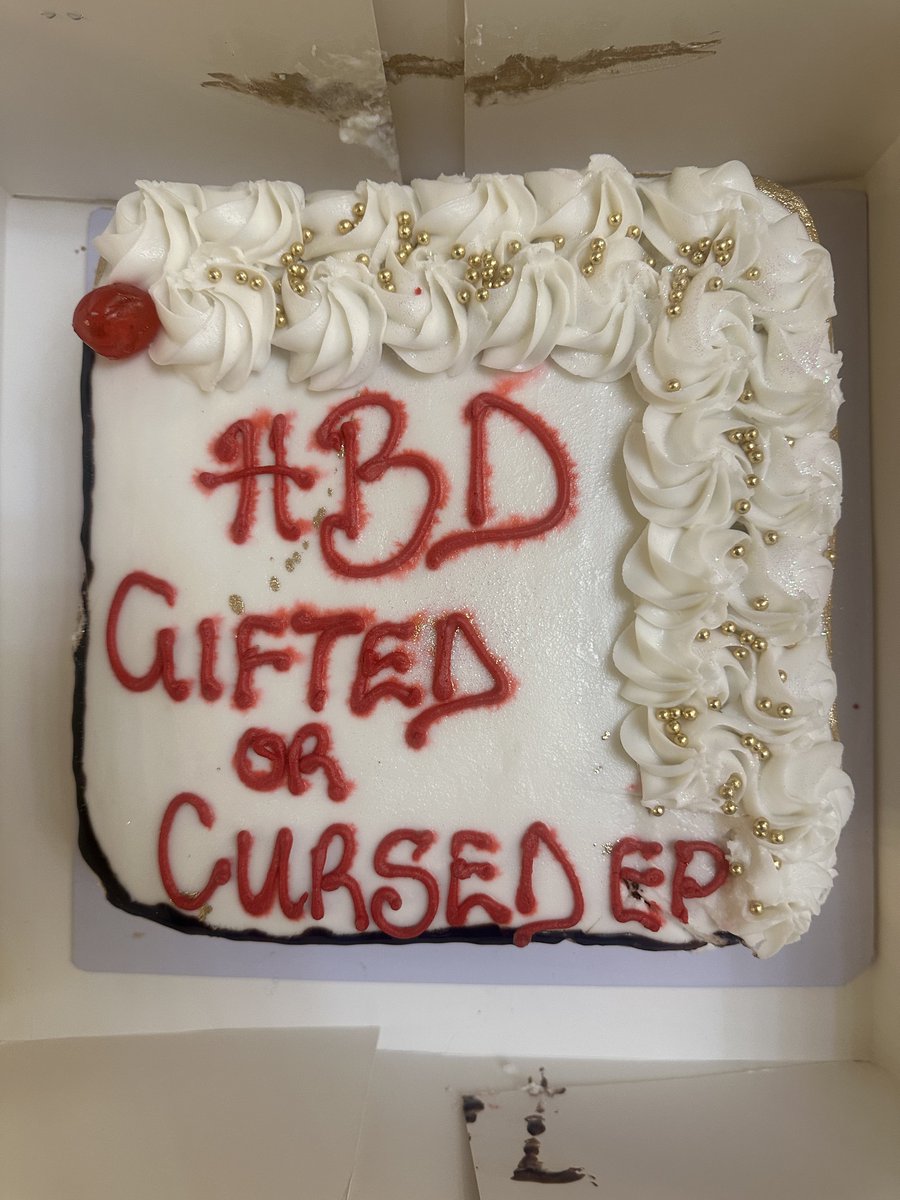 joysucex_'s tweet image. Happy Birthday to me.
Today marks the birth of my debut EP Gifted or Cursed, now live and streaming on all platforms.
I need all the support I can get now. That’s the only birthday gift i need.
Let’s celebrate this moment together. 🎉🎶
Listen here 

distrokid.com/hyperfollow/jo…