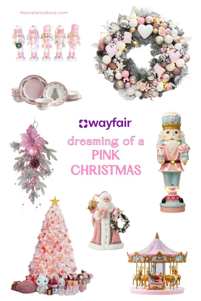 🩷 Dreaming of a Pink Christmas? #Wayfair's got you! 🩷

#ad 
GO  ➡️➡️ creatorsold.io/wayfair/momswh…

#Holidays #decor 
<a href="/Wayfair/">Wayfair.com</a>
 #WayfairCreator