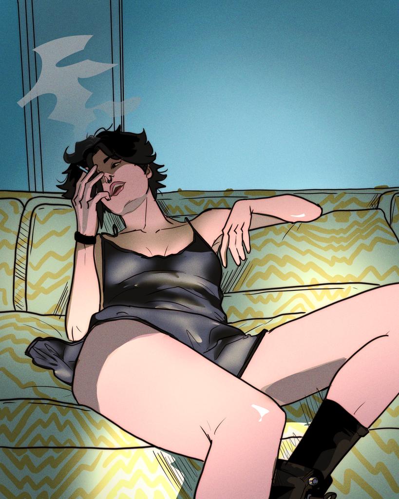 Lucas_D3mon's tweet image. Sometimes I like draw Courteney too
#dispatch