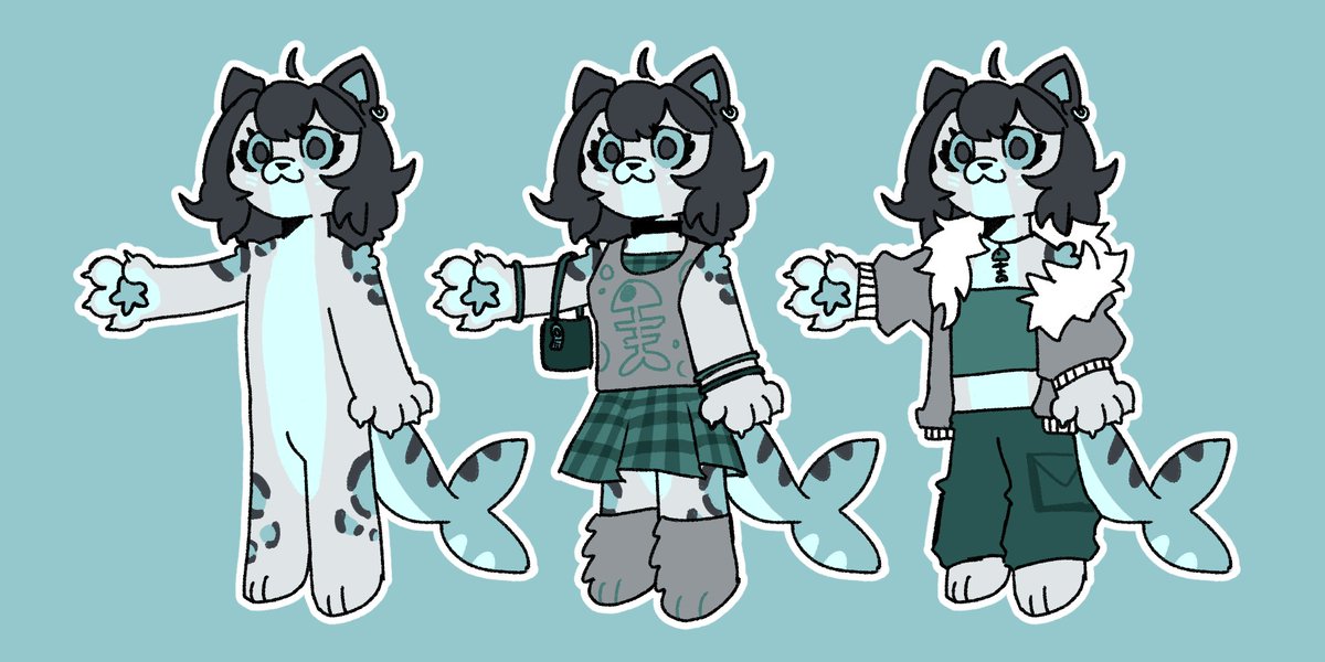 scrambles312's tweet photo. i also made one for my cousin :D

#furryart #fursona #oc https://t.co/Fd2YD5Y5Pa