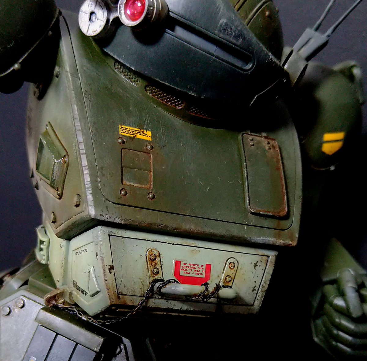 #黙ってウェザリングをはる