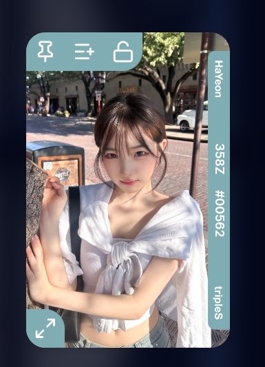 tripleS hayeon aa358 ga giveaway ♡⁠(⁠>⁠ ⁠ਊ⁠ ⁠<⁠)⁠♡ • follow me