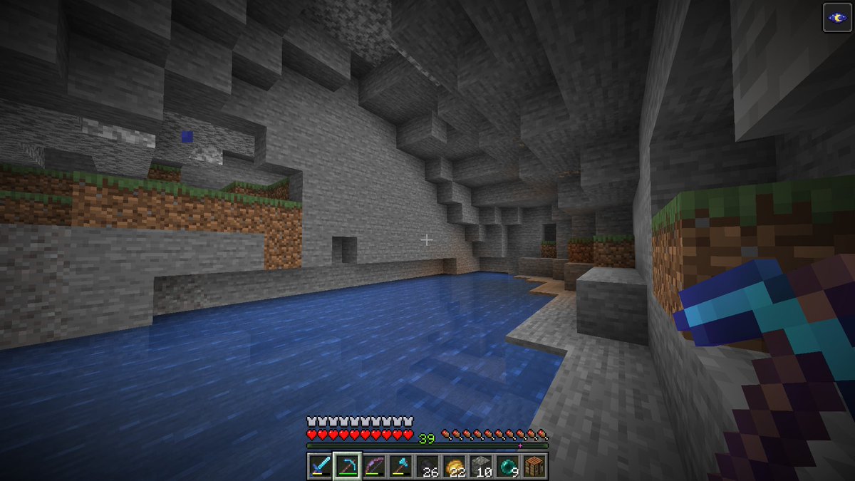 cubfan135's tweet image. Been working on Hermitcraft and have some cool stuff to show soon but for now, check out this somewhat large patch of grass I found at around y=15-18