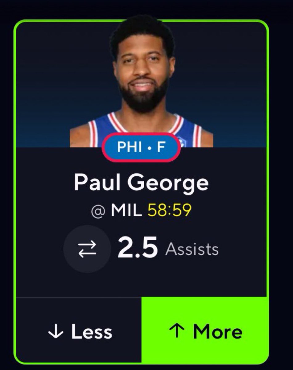 🚨POTD PG o2.5 ASSIST🚨

t.me/+wRfcRmoNWCQyY……

#NBA #PrizePicks #GamblingTwitter #NBAProps #ParlayBuilders #DailyLocks #SportsPicks