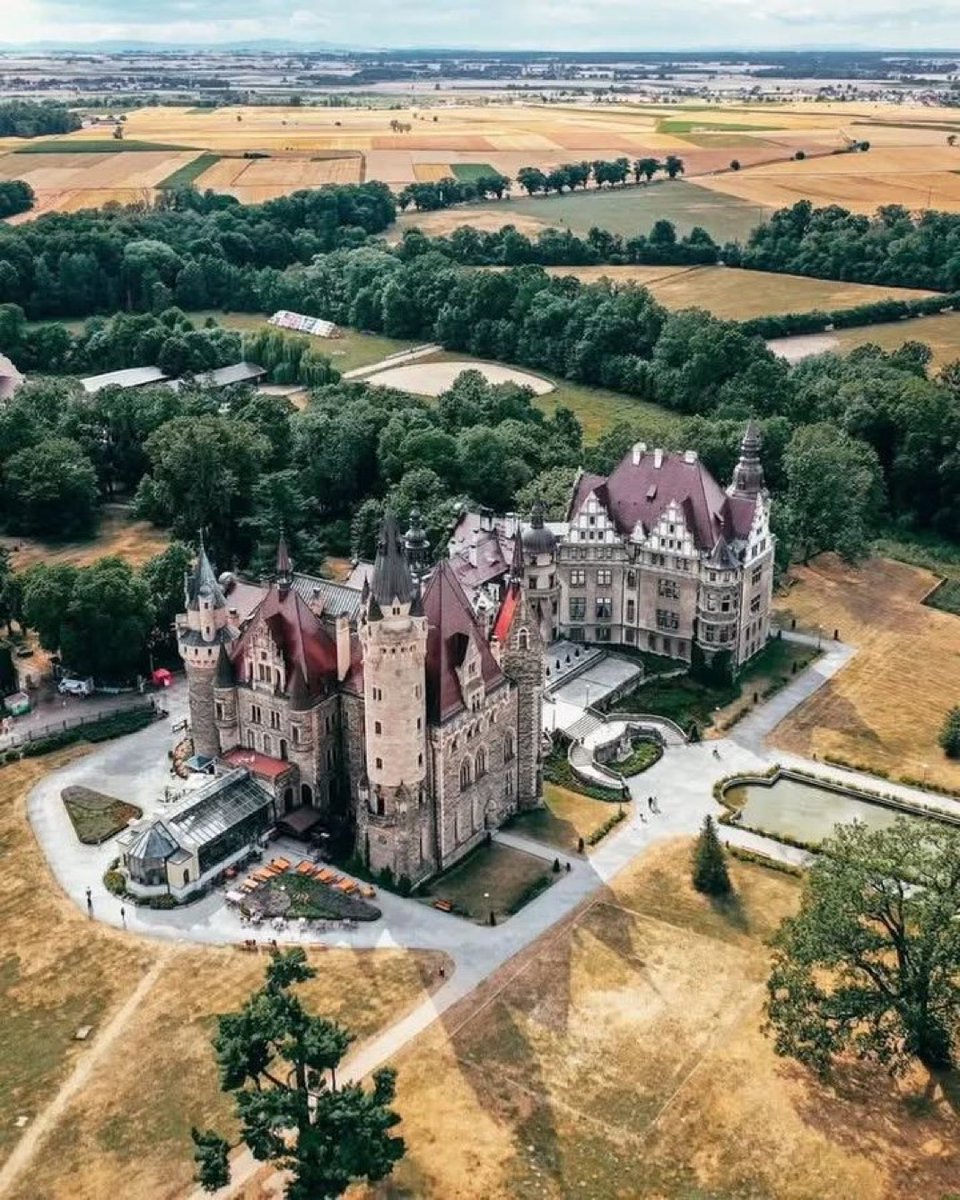 Earthdreams_'s tweet image. The Moszna Castle, southwestern Poland