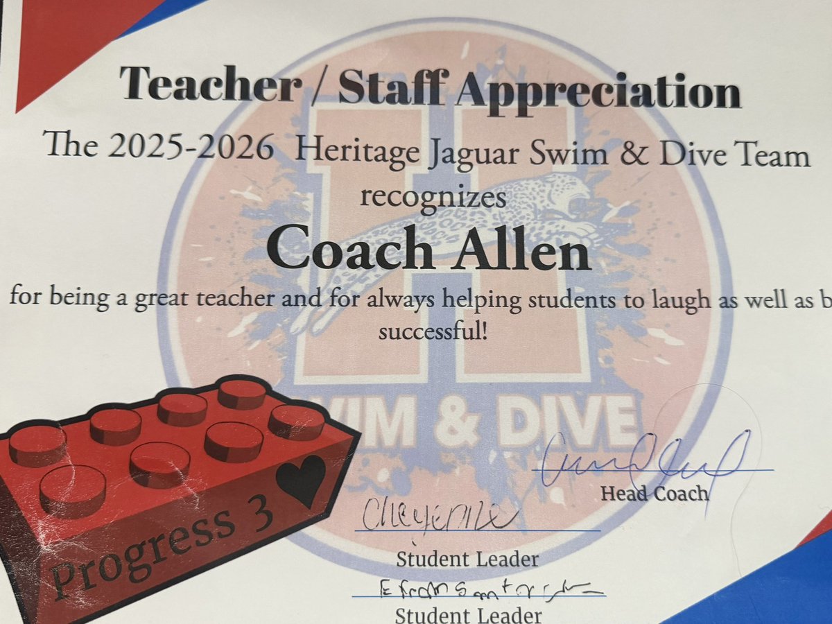 🌟Teacher/Staff Appreciation 🌟 Season 3, episode 3
Starring  Coach Allen!
We appreciate him for supportive to all the students at Heritage &amp; always making us laugh! #StrongerTogether #BuildingALegacy #GD2BAJ #Blessed #MISDProud