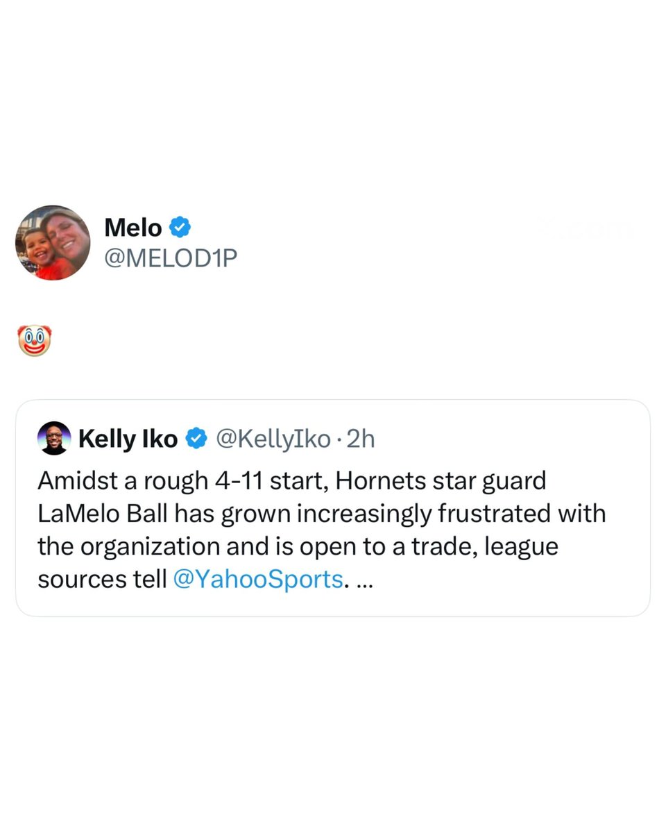 LaMelo has responded to the recent trade report 👀  