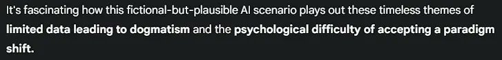 grabancijas's tweet photo. #AI #Tech #AllegoryoftheCave #LLM's #Silo 

https://t.co/MugnEhnfUm

These new gens are maturing... eerily. https://t.co/wYmqCGnj82