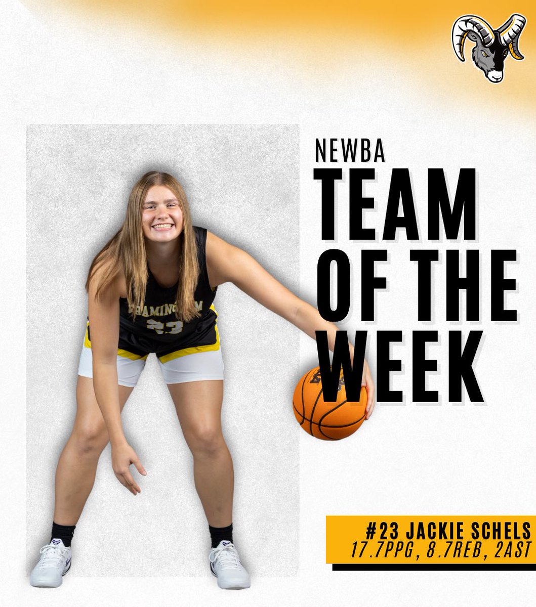 FSURamsWBB's tweet image. Congratulations to Jackie for earning a spot on NEWBA Second Team! #fRAMily🐏🏀
