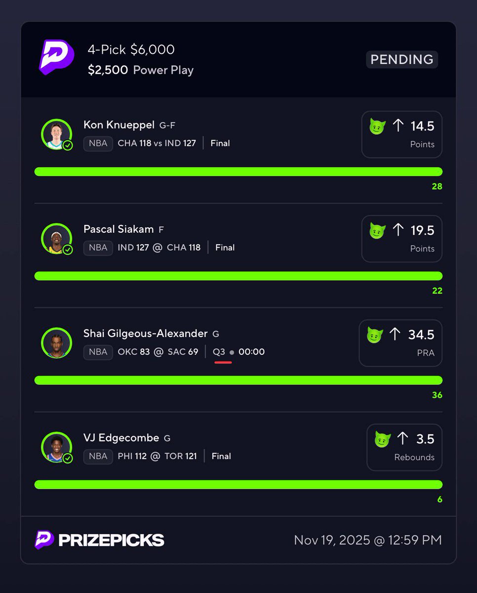 BANGGG DEMON DREAM IS BACK WITH  DBACKS CASHHHHHH ✅✅✅

WE HAVE CASHED 4 LOTTOS IN 4 DAYS WTFF, AUGUST IS GOING CRAZY 🤑
👉t.me/+wRfcRmoNWCQyY……

#prizepicks #gamblingtwitter