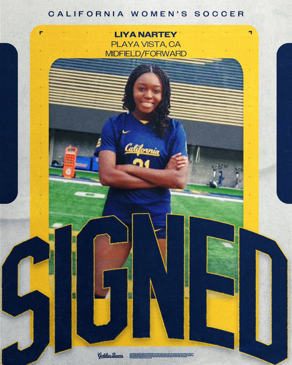 CalWSoc's tweet image. 𝑰𝒏𝒌𝒆𝒅✍️🐻

Join us in welcoming Liya Nartey to the #CalFamily! 💙💛

#GoBears