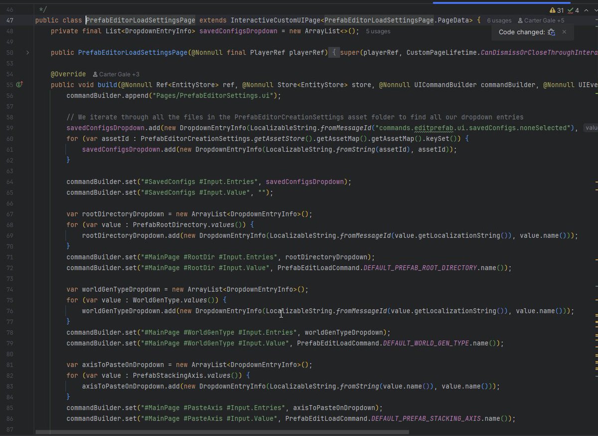 <a href="/slikey_dev/">Slikey</a> <a href="/SyprusBuilds/">Syprus</a> <a href="/GeroldHelmer/">Gerold Helmer</a> <a href="/Simon_Hypixel/">Simon</a> Here's an example of what can easily be done in a few minutes with server side UI modding. In Game vs. UI Markup Asset vs. Java mod code. All work together to create a powerful server-side UI toolkit available at launch in Hytale.