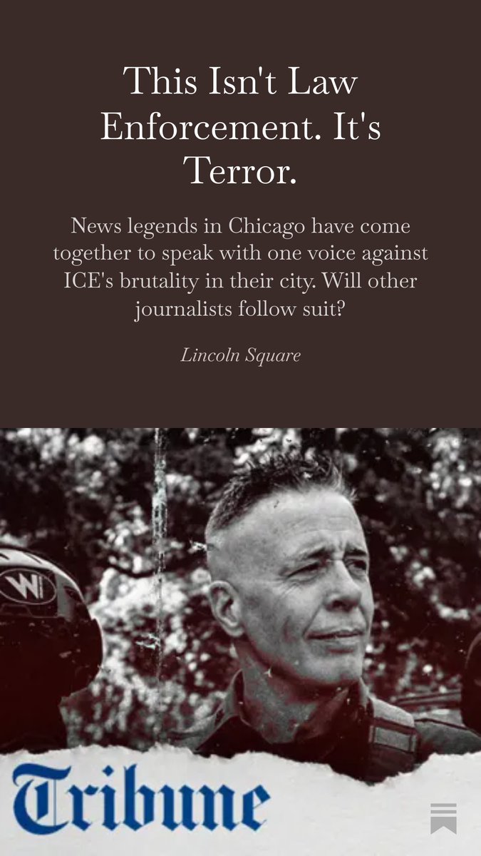 LincolnSquareHQ's tweet image. The 26 people who signed the letter are a who’s who of Chicago TV and radio news journalists with over 500-years of broadcasting experience between them.

Subscribe to read the latest from @NewsJennifer for Lincoln Square
lincolnsquare.media/p/this-isnt-la…
