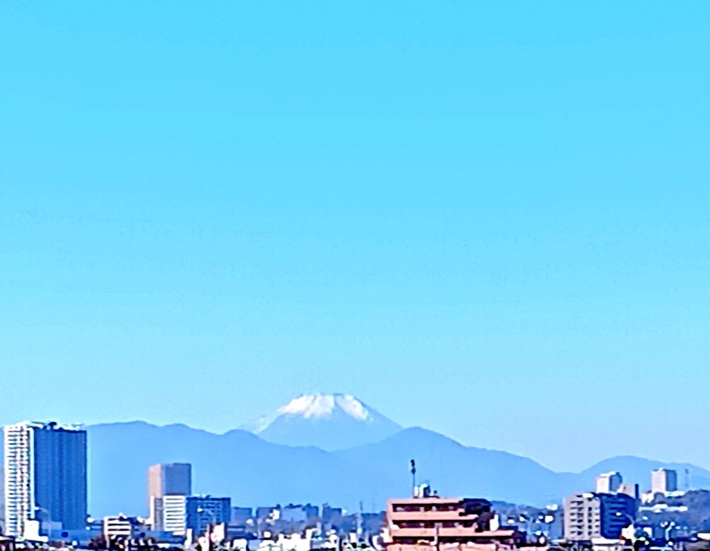 富士山見えた🗻