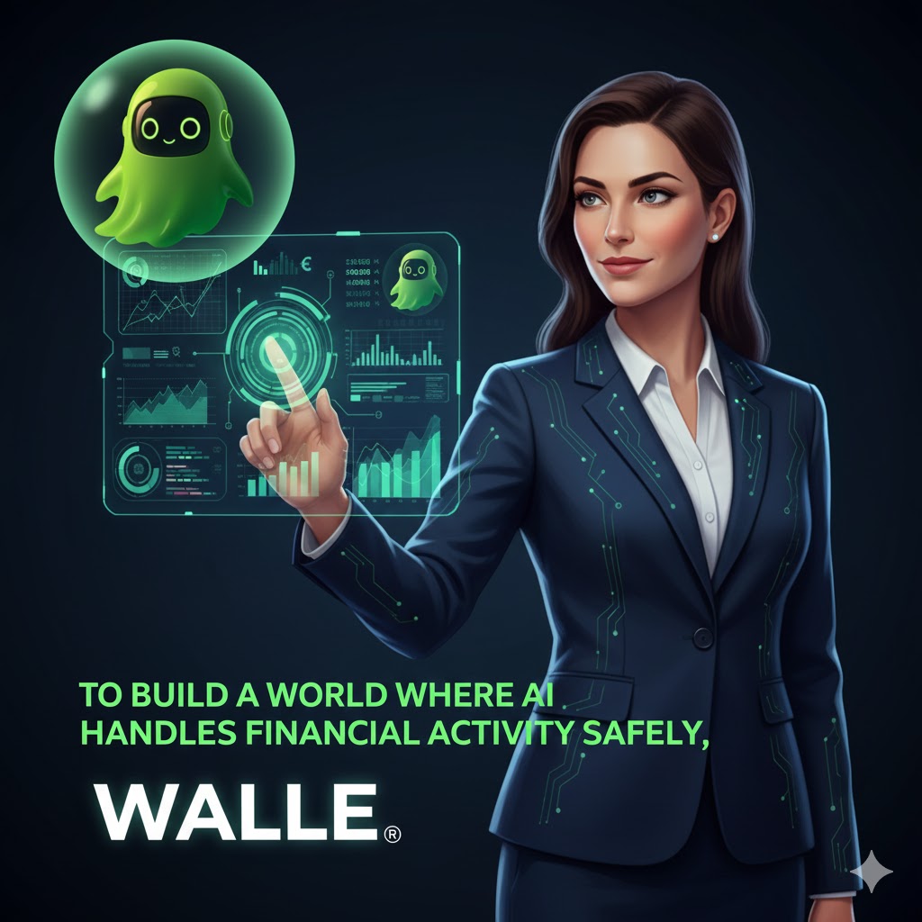 Daniella84991's tweet image. 5/
To build a world where AI handles financial activity safely, you need Walle.
It’s the foundation, the guardrail, and the enabler of the AgentFi economy.

Stay tuned—this is just the beginning.
Follow @walle_xyz
#WalleThreadContest
