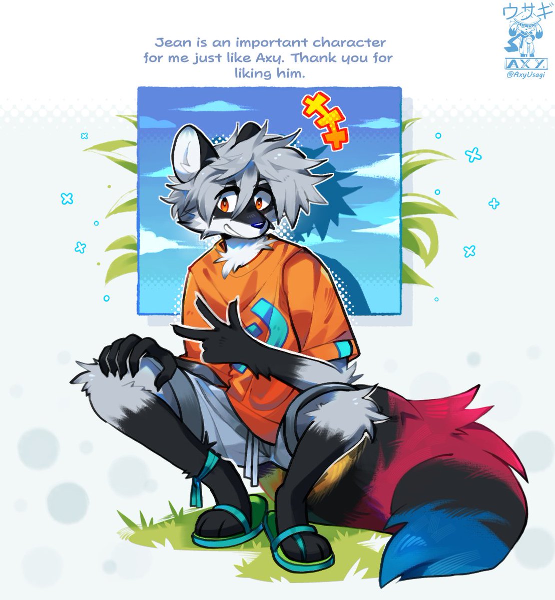 AxyUsagi's tweet image. My favourite raccoon