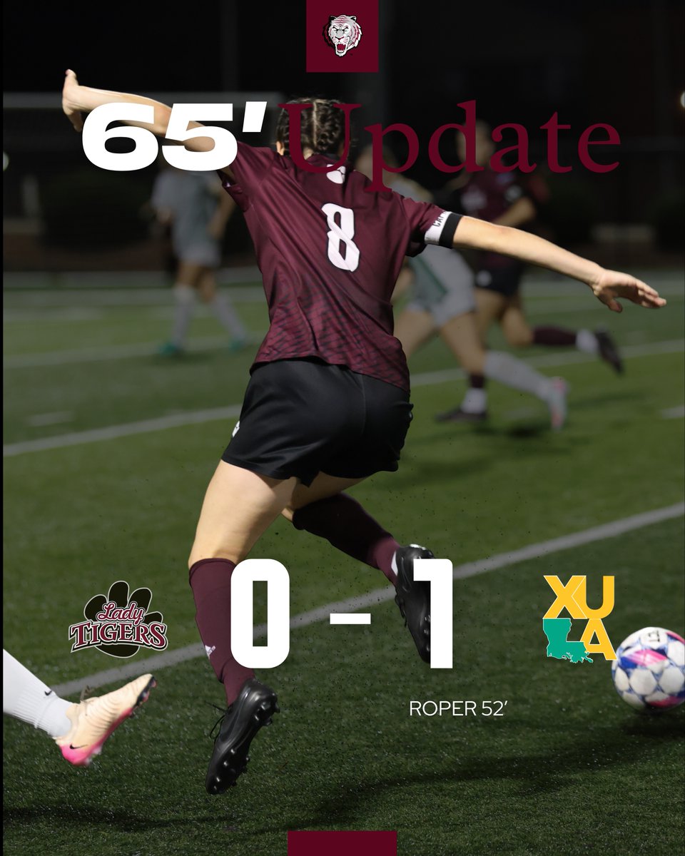 65’ UPDATE | The Tigers trail the Gold Nuggets going into the final stretch of the match.

📺 tinyurl.com/3f3zhan9
📊 tinyurl.com/bdfnhu4f
#️⃣ #TigerUp