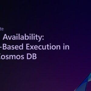 AzureCosmosDB's tweet image. Priority-Based Execution is GA!
Control resource contention in Azure Cosmos DB by prioritizing critical workloads—no extra RU/s required.
Details 👉
msft.it/6014tPB4I
#AzureCosmosDB #Performance #Cloud
