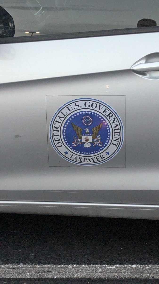 davidleary's tweet image. Saw this car at walgeeens yesterday. Seems legit.

#TaxTwitter