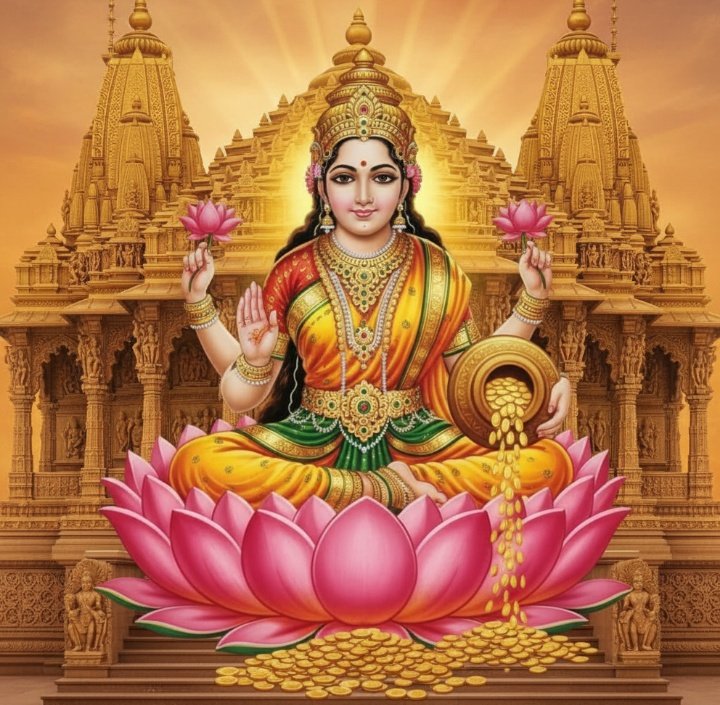 🪷 ॐ महालक्ष्म्यै नमः 🪷

इस मंत्र का रोज सुबह 11 बार बोलें शुद्ध मन से जाप करे ।

इस मंत्र के जाप से —
· धन-समृद्धि की प्राप्ति
· मन की शांति
· सुख-शांति का वास

माँ लक्ष्मी का आशीर्वाद आपके जीवन को दिव्य धन से भर दे!

जय लक्ष्मी माता 🙏💰