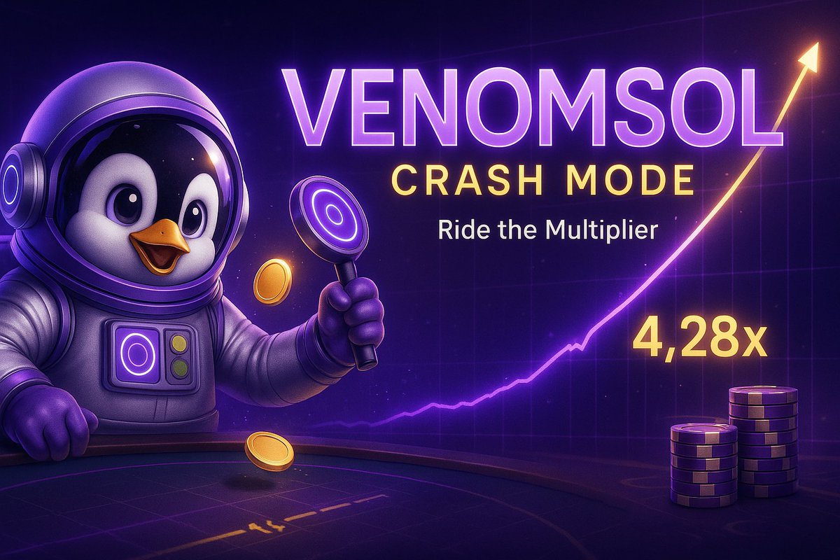 VenomAuth's tweet image. We’re giving away 0.5 SOL to 5 lucky winners!

Like

Repost

Tag 2 friends

Comment : VenomSol Beta

Winners announced 20/12/2025
Let the stare bring heat.

#Giveaway #solana #CryptoMarket