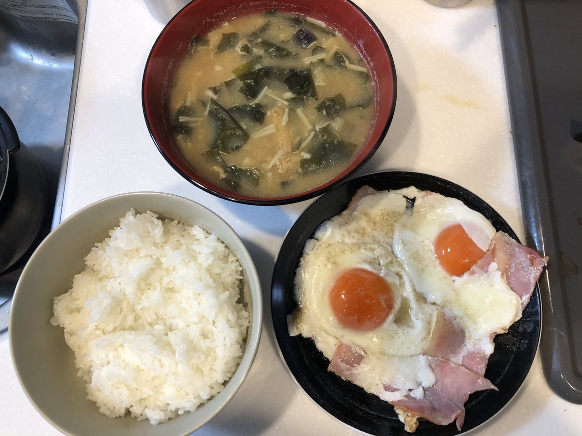 kawasemi_nimu's tweet image. 本日の朝ご飯
#朝ご飯
#V飯