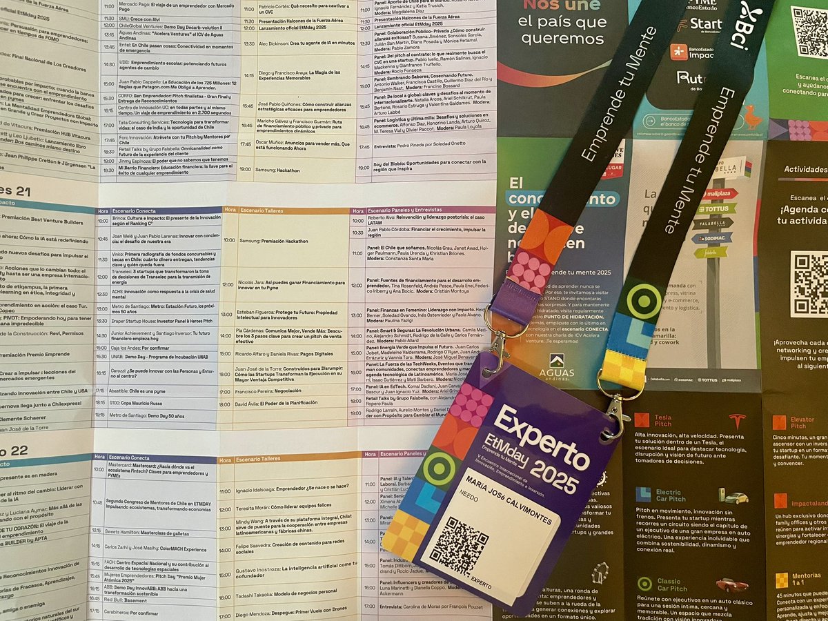 Excelente primer día en el #EtMday con ricos encuentros y #mentoring a emprendedores desde lo que me apasiona: #comunicación, cultura, impacto y #sustentabilidad 💡💪🏼🌎🌿
