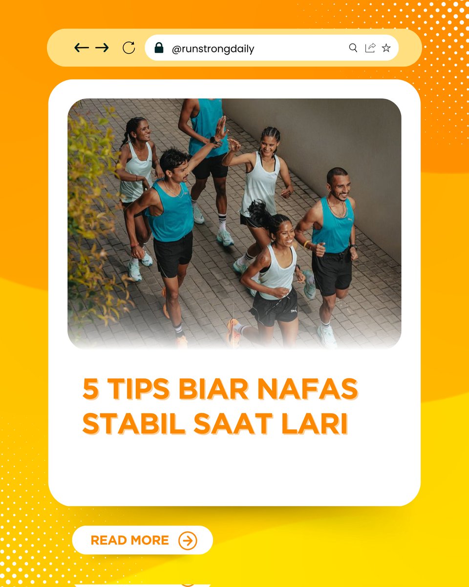 runstrongdaily's tweet image. NAPAS STABIL ITU BUKAN BAKAT, ITU SKILL
Dan kabar baiknya? Semua orang bisa ngelatihnya. 
#langkahaktif #RunEnergyID #runningtips