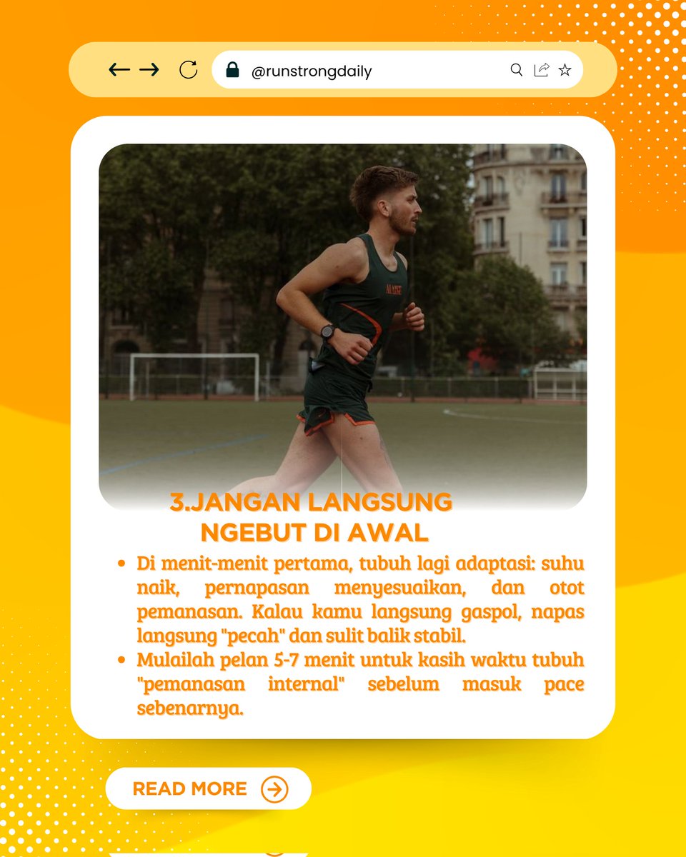 runstrongdaily's tweet image. NAPAS STABIL ITU BUKAN BAKAT, ITU SKILL
Dan kabar baiknya? Semua orang bisa ngelatihnya. 
#langkahaktif #RunEnergyID #runningtips