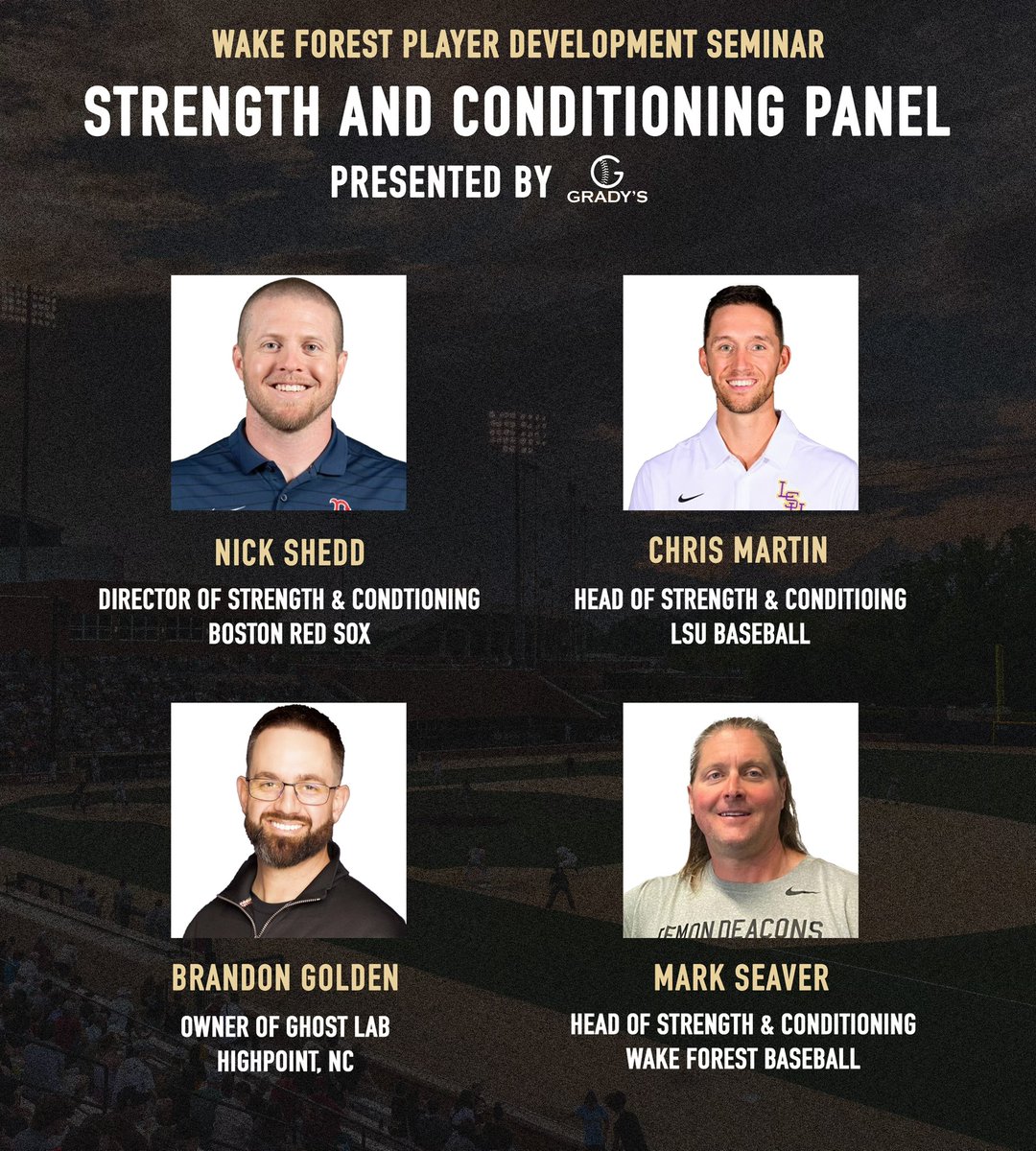 Wake Baseball Player Development tweet media