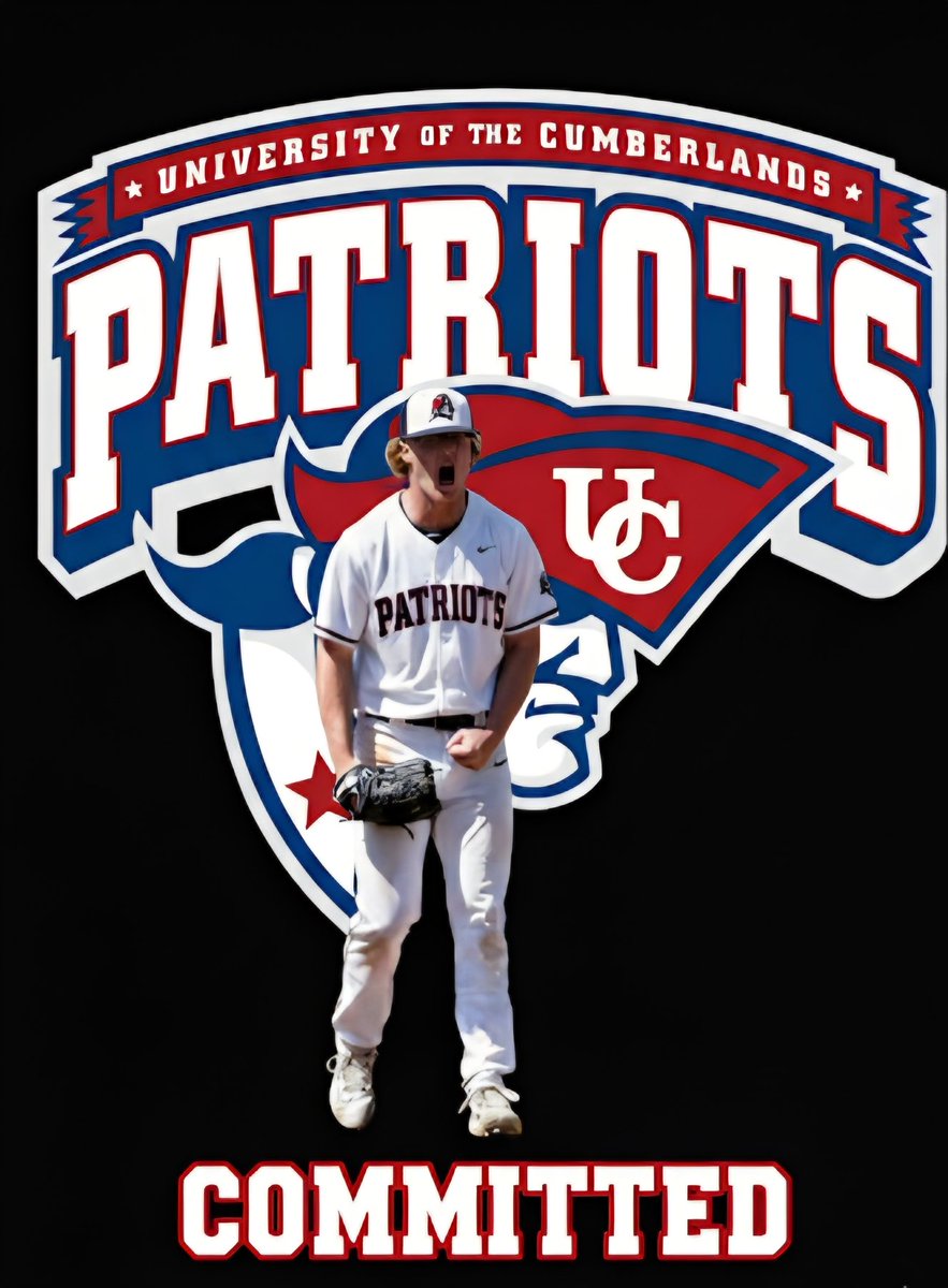 MattMarsh2727's tweet photo. Recommitted to the University of the Cumberlands for 2026.
Thankful for everyone who supported me during my recovery.
Ready to get back on the mound and be part of UC’s winning culture.
Let’s go Pats.
@PatsBaseballUC @jmart2626 https://t.co/kP9AglX3FO