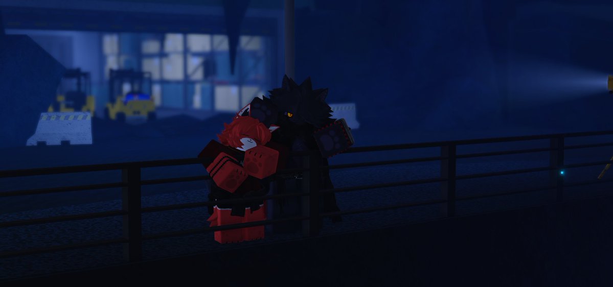 fluffumms's tweet image. &quot;Admiring the crystal chasm.&quot;

hi guys i really like hazzy x panther so uhm yeah

#hazzy #kaijuparadise  #panther