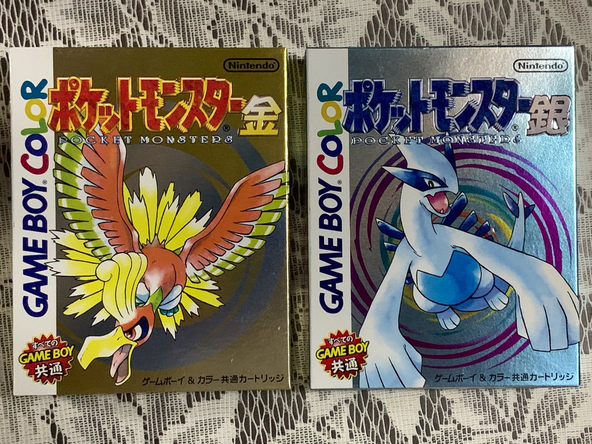 GB「ポケットモンスター金/銀」、「ポケットピカチュウカラー 金・銀と