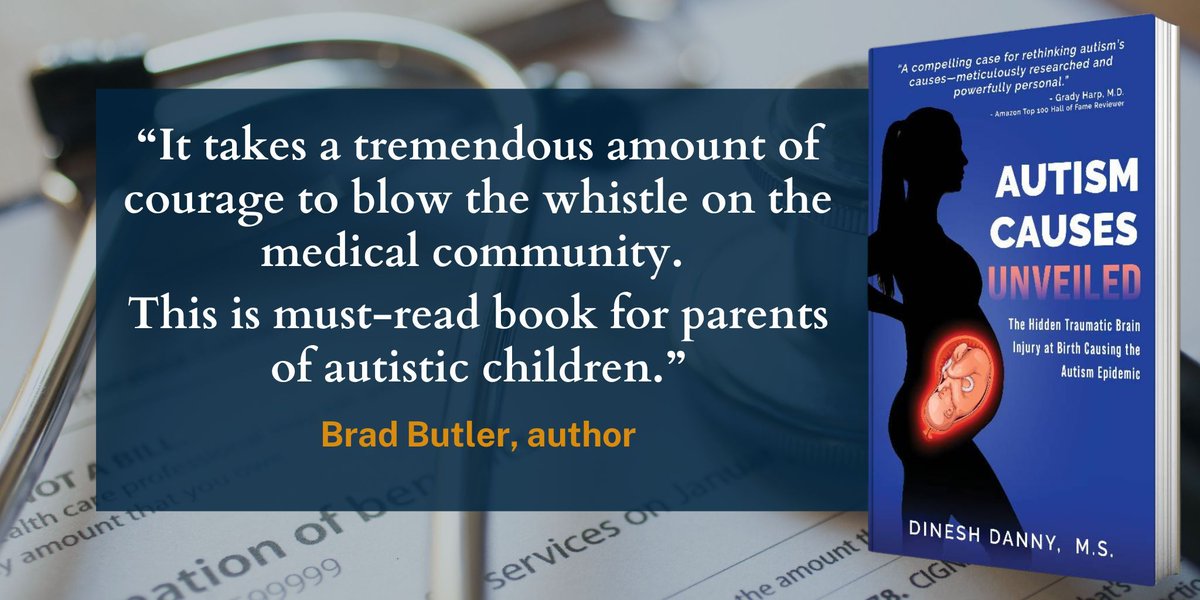 IAN_AuthorPromo's tweet image. “It takes a tremendous amount of courage to blow the whistle on the medical community. A must-read for parents of autistic children.” — Brad Butler, author  
dineshdanny.com/#/ #AutismParents #AutismSupport #AutismCommunity #iartg