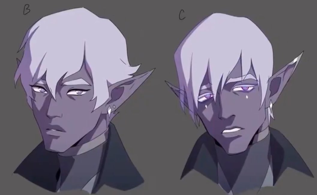 SUPERCHAINGUN_'s tweet image. #themightynein 
I love the other concept art Esseks but the design they went with is by far the best imo. Like yeah. That’s Essek