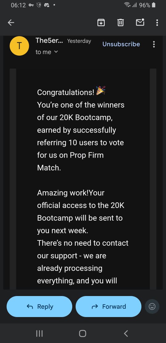 PaganMin584497's tweet photo. 🎯i won a 20k Bootcamp challenger on 5ers 

Thanks to 5ers 

You can earn more than this by joining the competition hosted by them just click this link 
https://t.co/ArrsYnP9sI

@the5erstrading https://t.co/tnXOquMuRC