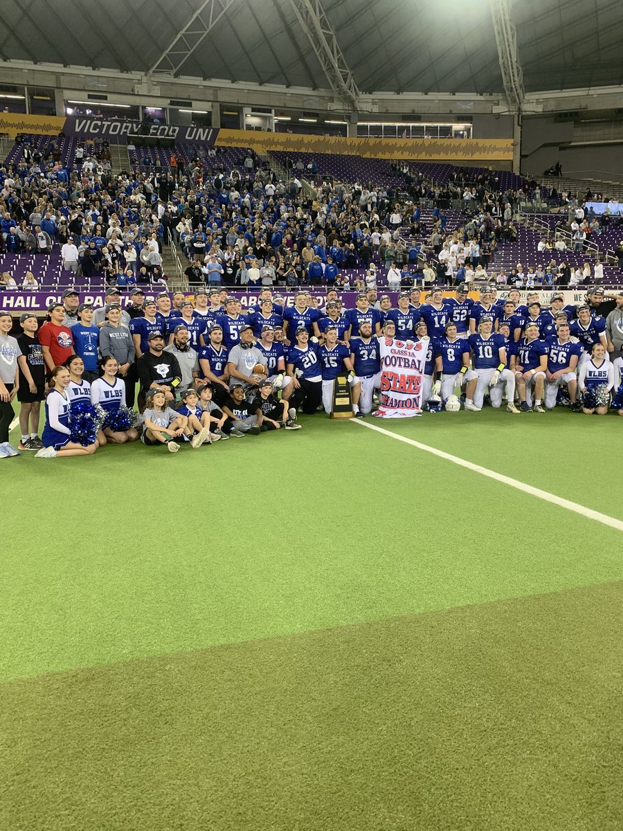 Final/OT

#1 West Lyon - 34
#3 Regina - 27

Wildcats score on the first play of OT, stopping the Regals at the 1 on 4th and goal.

West Lyon goes back-to-back.