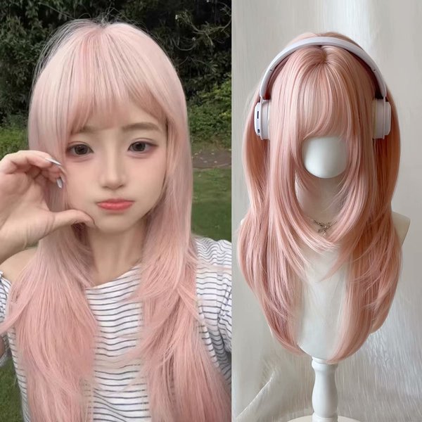 I just received MEISU 24 Inch Synthetic Pink Wig from Faux_bunny via Throne. Thank you! throne.com/kvwviiju #Wishlist #Throne
