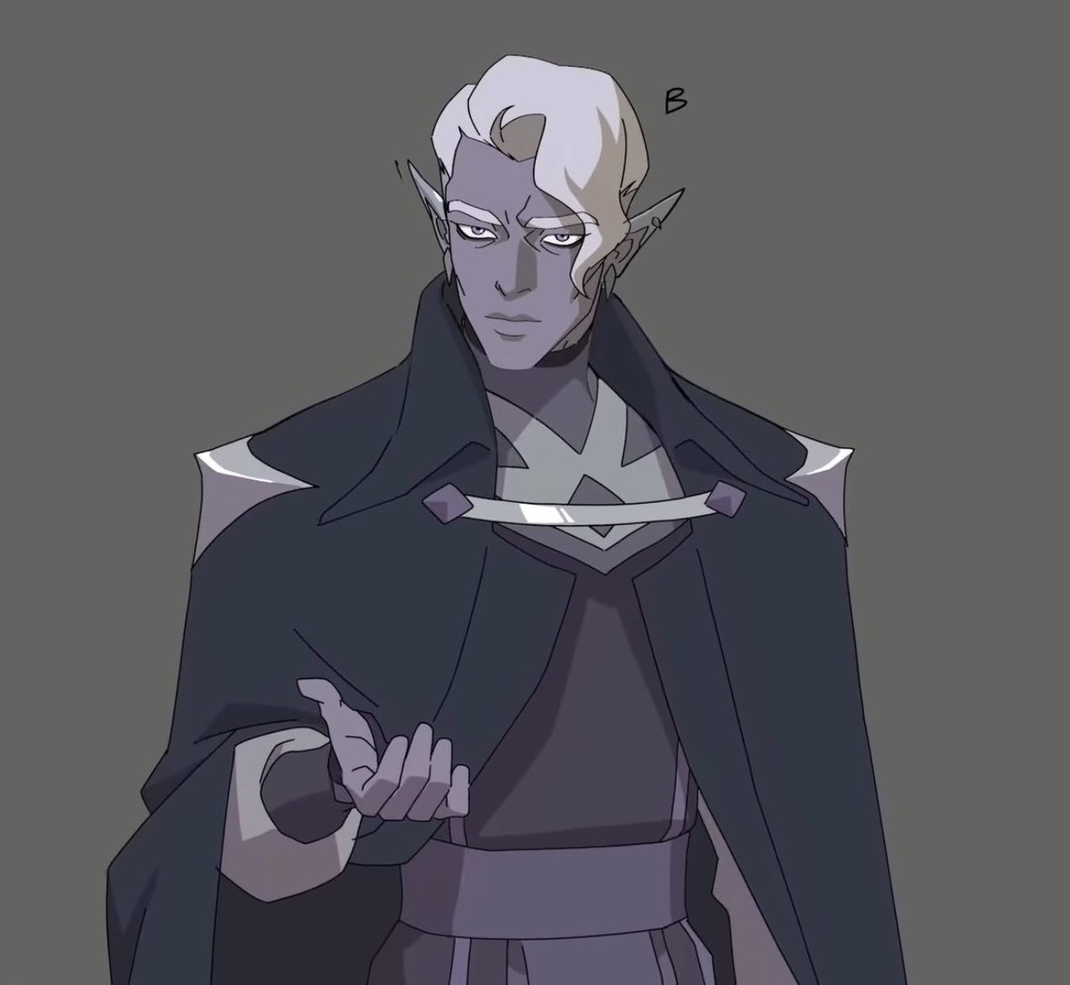 SUPERCHAINGUN_'s tweet image. I am mourning the more complicated earring and mantle designs he had here though. So pretty