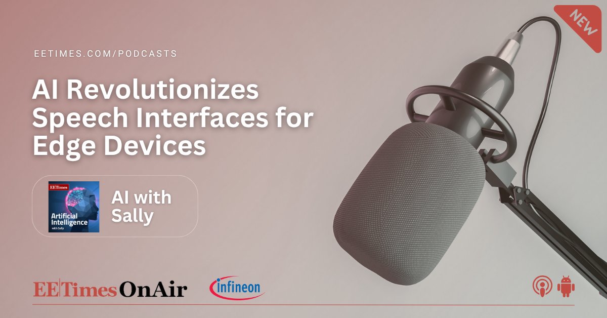 EETimesOnAir's tweet image. In this new podcast episode, we’ll explore how Infineon’s PSOC Edge is revolutionizing natural language processing (#NLP) directly within ultra-low power #embeddedsystems.
🎙️ Listen now: arw.li/60177en9x

#Sponsored by @infineon