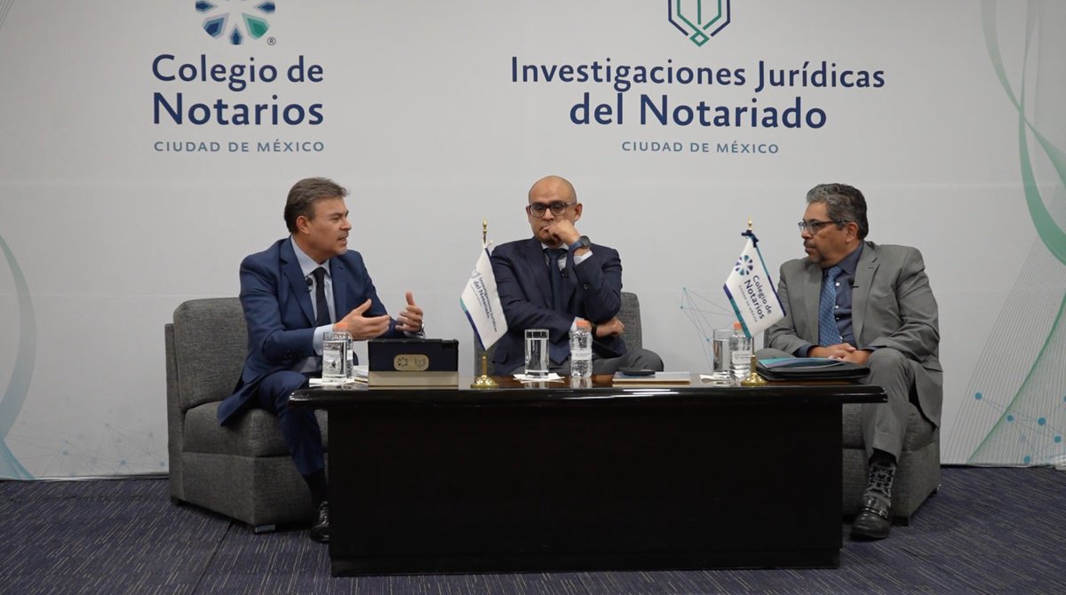 IIJNoficial's tweet image. 🔴 Mesa II de &quot;Mesas Redondas&quot; sobre la #LFPIORPI.

Tema clave: “Beneficio Controlador.”

Organiza: Not. José Antonio Sosa Castañeda.
Ponentes: Not. Heriberto Castillo Villanueva y Mtro. Carlos A. Pérez Macías.

Evento realizado por el #CNCDMX a través del #IIJN.…