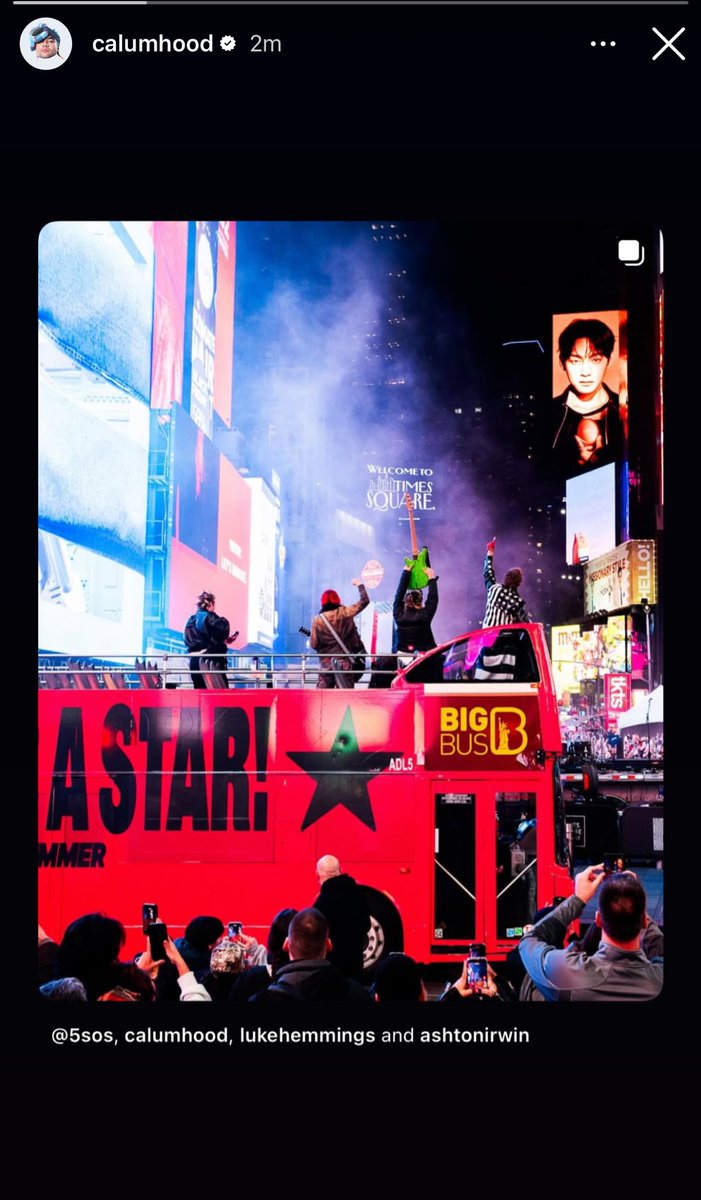 5SOSDigest's tweet photo. Calum’s latest IG story! 💫🌃 @Calum5SOS https://t.co/7erl6vDBag