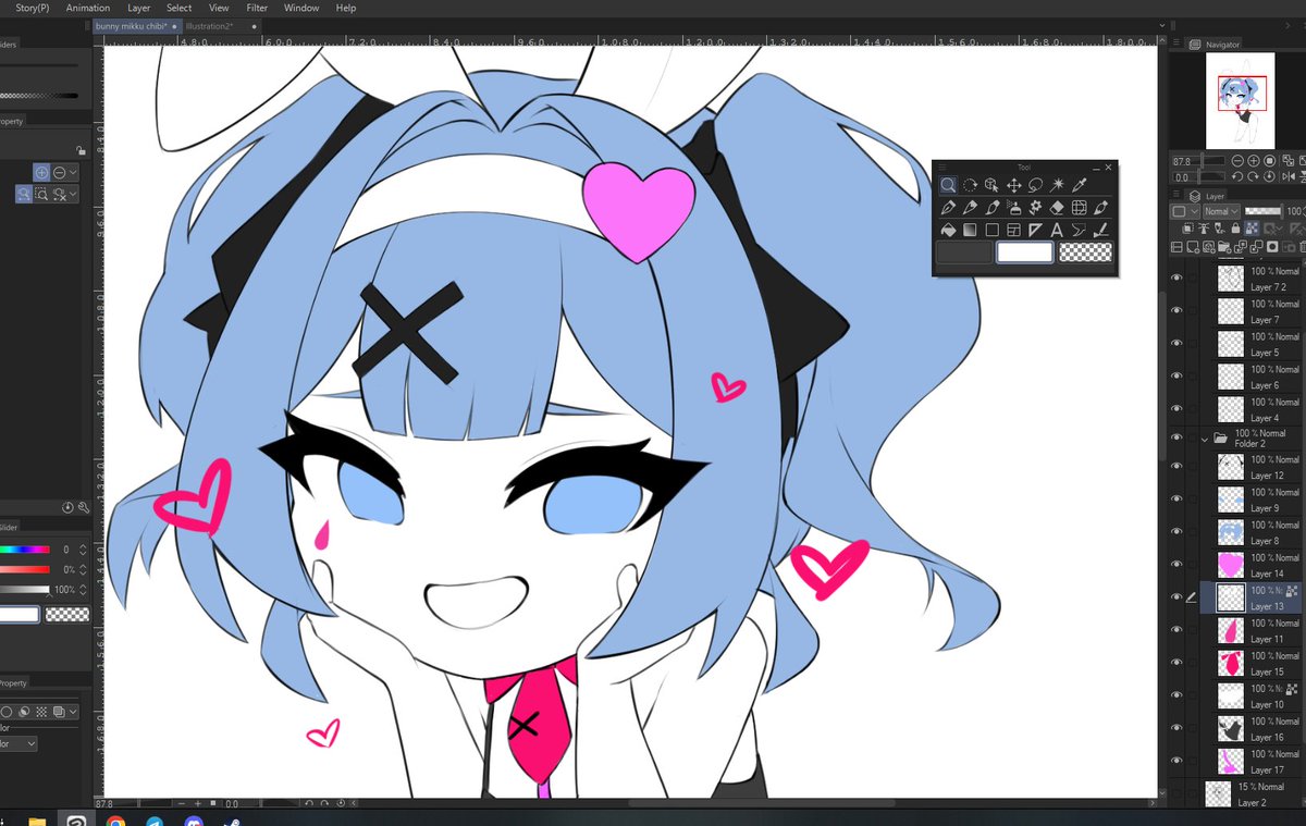 Chibi Rabbit Hole Miku wip
#HatsuneMiku #miku #RabbitHole