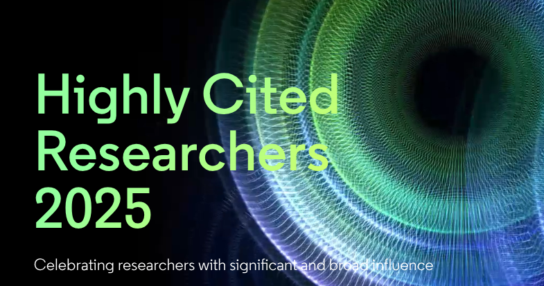 Happy to be again named as a Highly Cited Researcher in 2025!

Credit to my team and collaborators who have made all of this possible!

 #HighlyCited2025