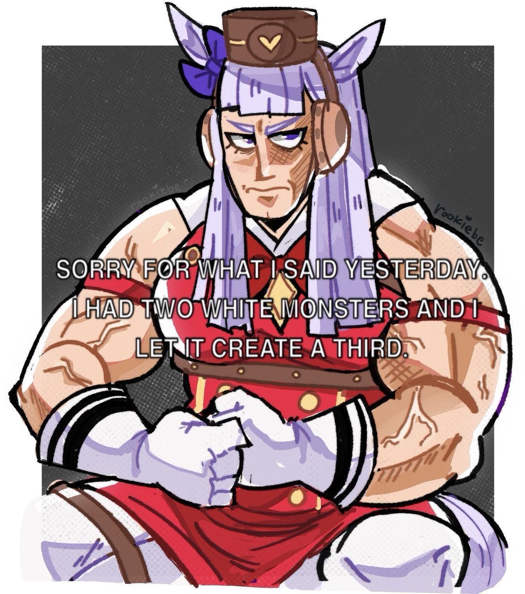 white monster goldship 💭 

#goldship #umamusume