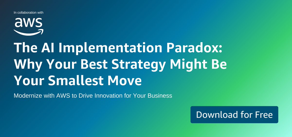 devopsdotcom's tweet image. Teams achieving the strongest AI results aren’t relying on massive, high-risk initiatives. They’re building momentum through small, targeted deployments that solve real problems and strengthen capability with every cycle.

𝗧𝗵𝗲 𝗔𝗜 𝗜𝗺𝗽𝗹𝗲𝗺𝗲𝗻𝘁𝗮𝘁𝗶𝗼𝗻 𝗣𝗮𝗿𝗮𝗱𝗼𝘅:…