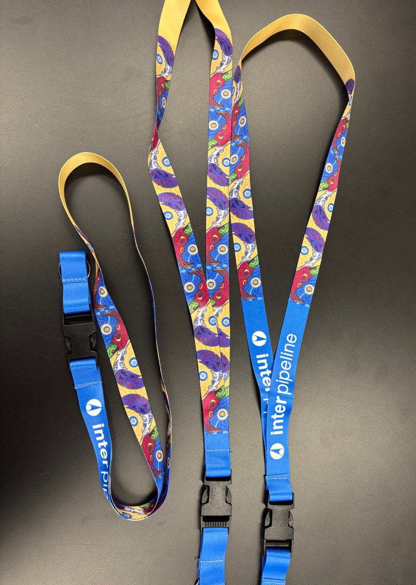 inter_pipeline's tweet image. Earlier this summer, Inter Pipeline hosted an art contest for Indigenous artists to design our company lanyards! While we received a variety of beautiful submissions, each reflecting rich cultural heritage and creativity, we’re proud to announce Haylea as our winning artist.…